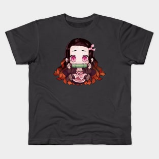 Nezuko Cute Kids T-Shirt